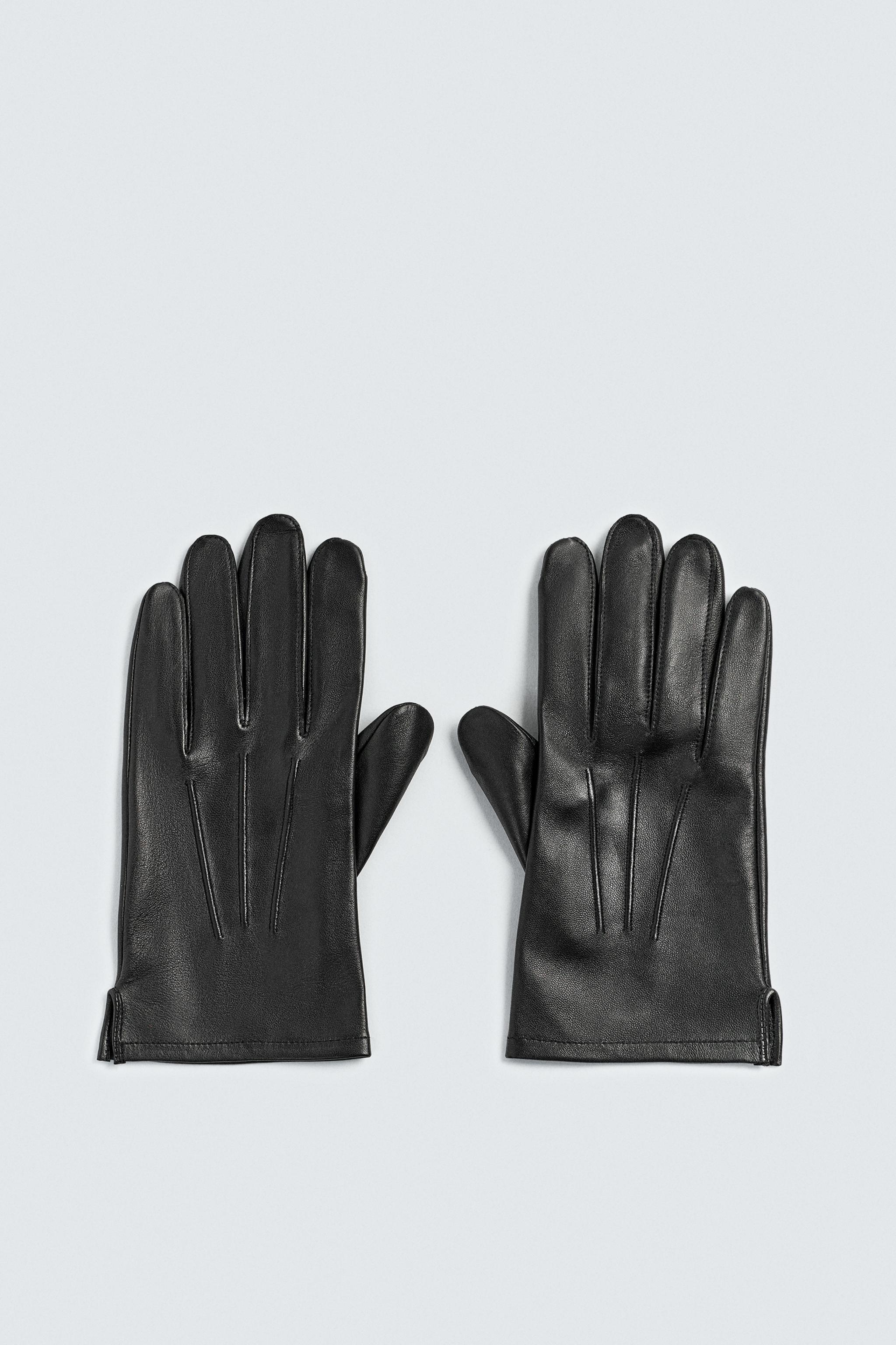 LEATHER STITCHED GLOVES